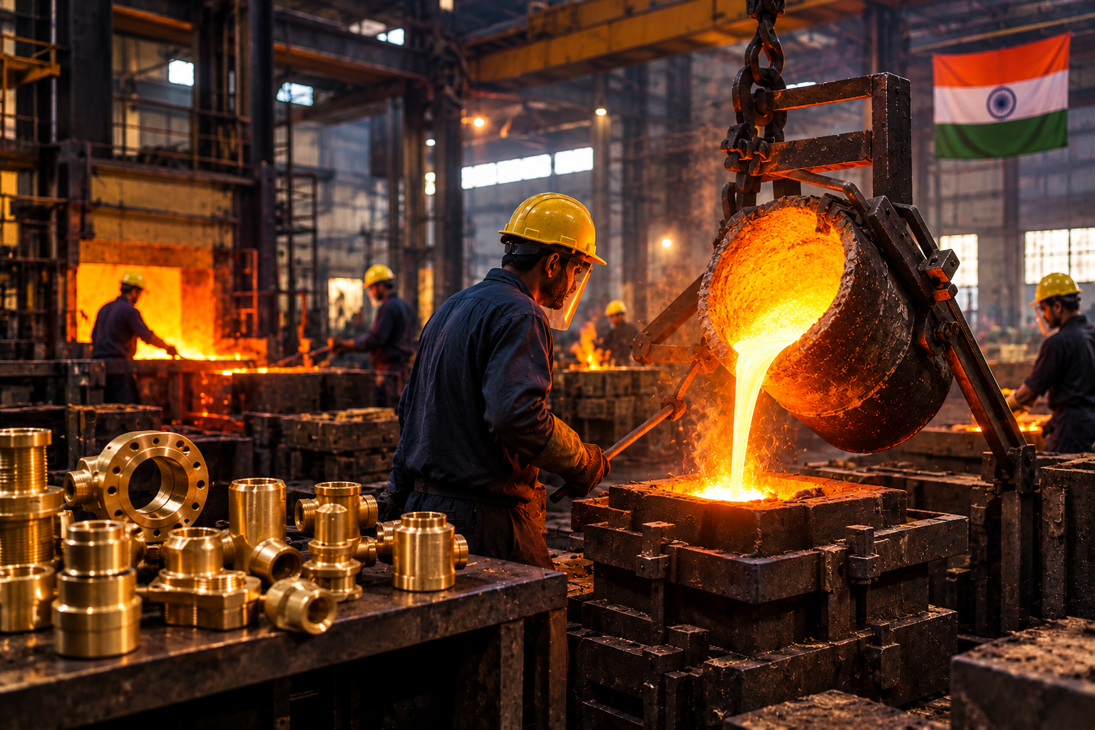Brass Foundry Services
